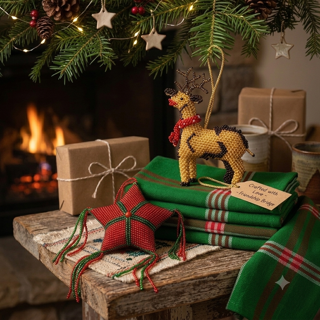 Woven Holiday Gift Set