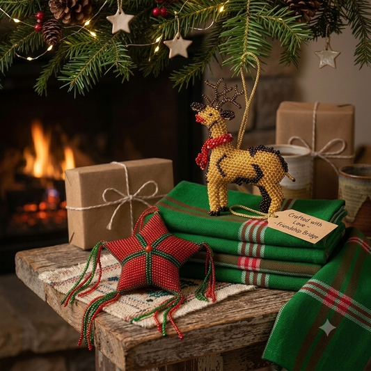Woven Holiday Gift Set