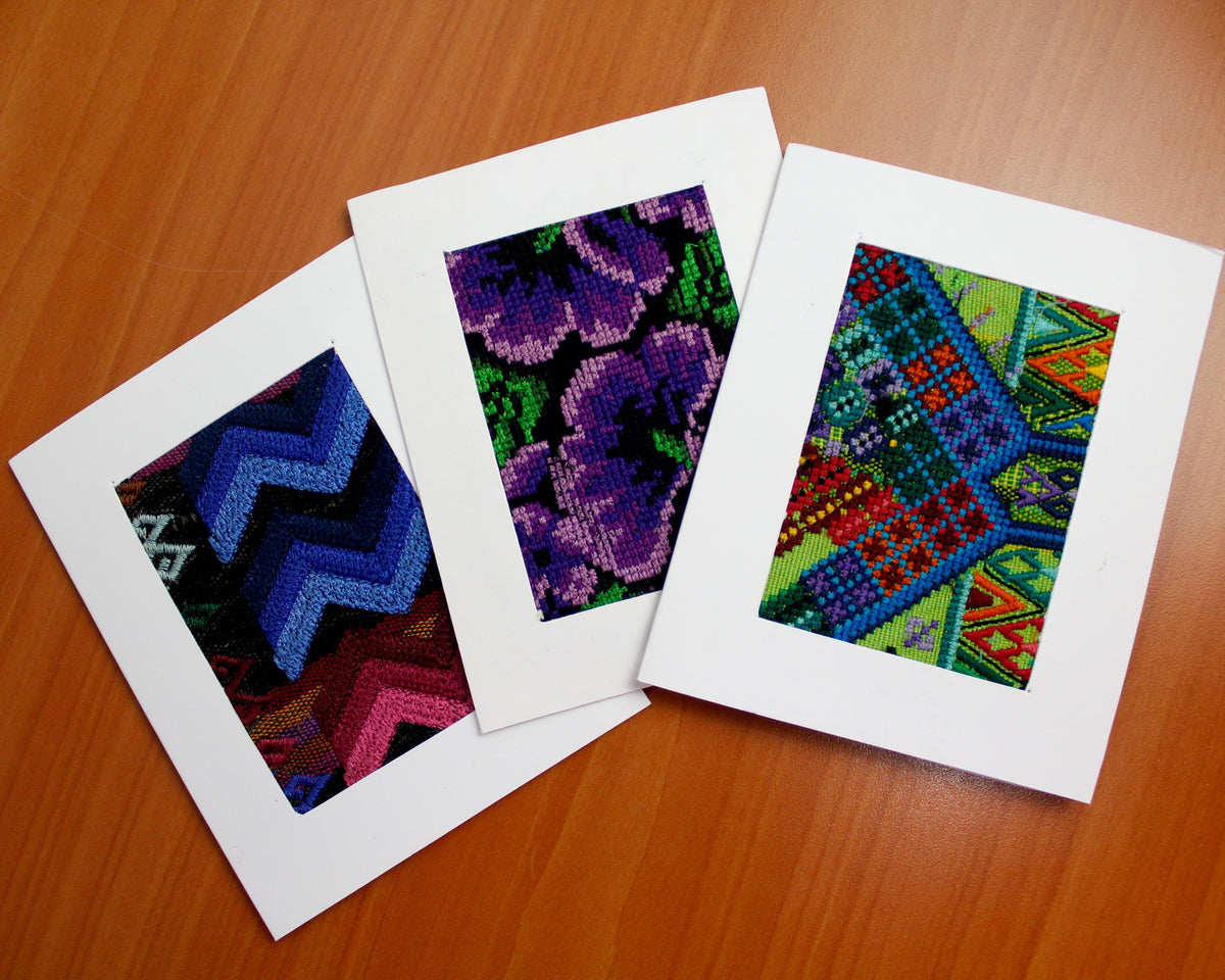 QUICK SHIPPING 📦📩 - Handwoven Note Cards Huipil