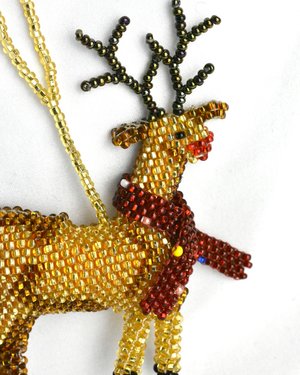 QUICK SHIPPING 📦📩 - Beaded Reindeer Large