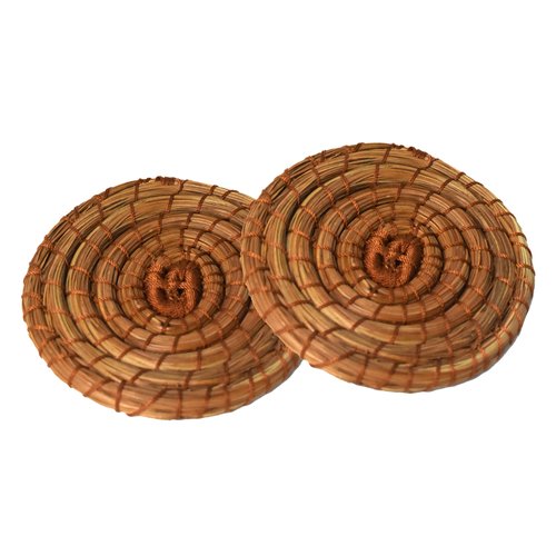 QUICK SHIPPING 📦📩 - Pine Needle Coasters - Set of 2