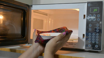 QUICK SHIPPING 📦📩 - Textile Microwave Bowl Holder Multicolor